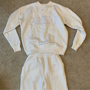 Six Stories bride sweatsuit